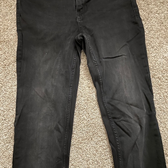 Dark grey jeans, high rise - Picture 3 of 4